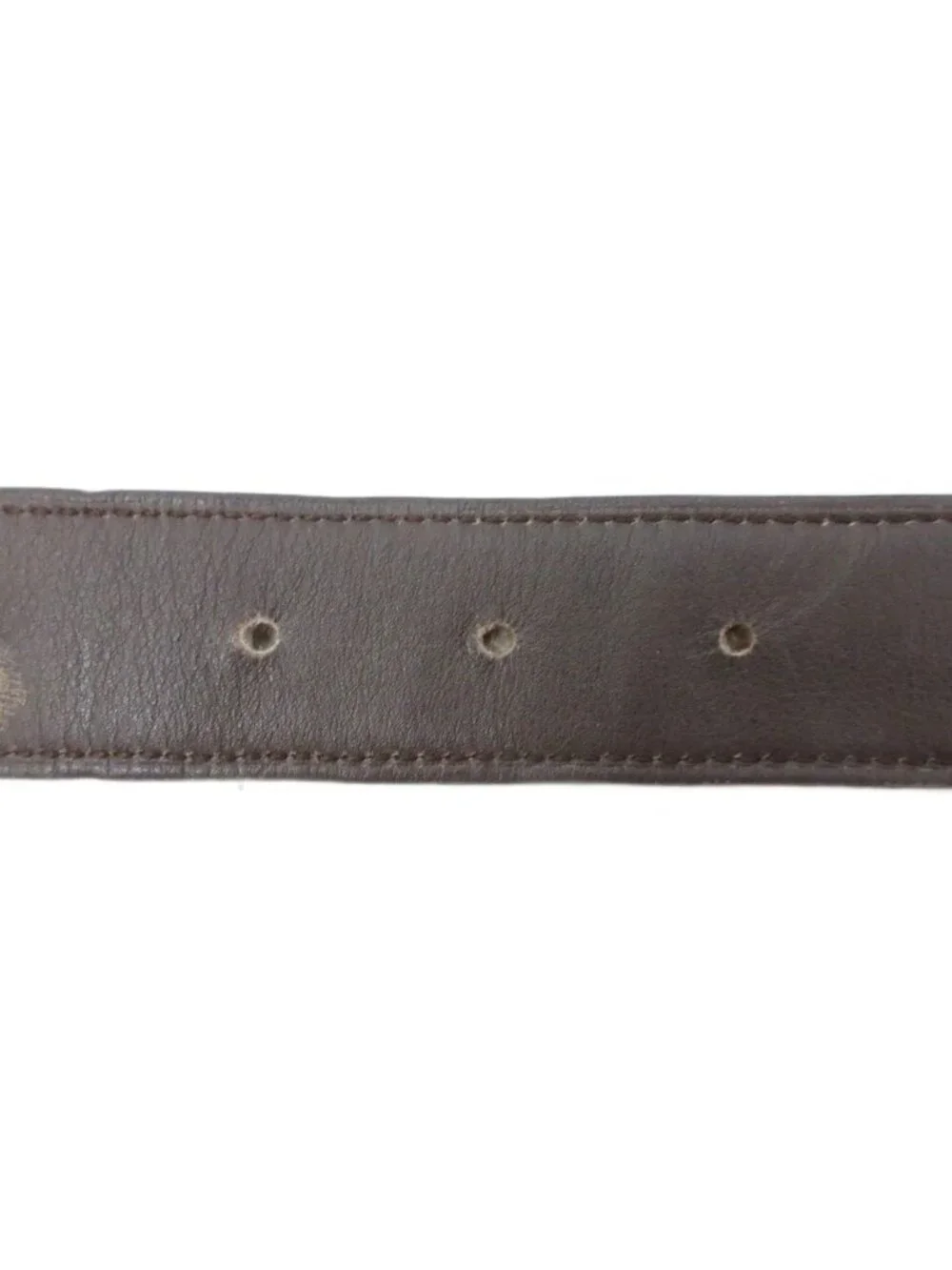 Hermes Constance Belt Logo Leather Buckle 80 Brown